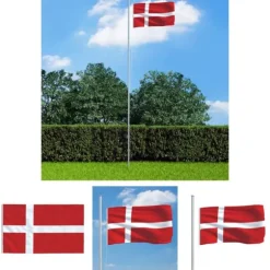 The Living Store det danske flag 90x150 cm - Flag & vimpler