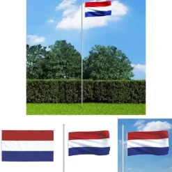 The Living Store det hollandske flag 90x150 cm - Flag & vimpler