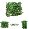 The Living Store espalier med kunstig vedbend 180x30 cm udvidelig grøn - Havehegn