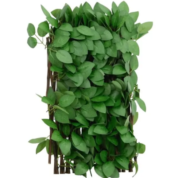 The Living Store espalier med kunstig vedbend 180x30 cm udvidelig grøn - Havehegn