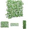 The Living Store espalier med kunstig vedbend 180x65 cm udvidelig grøn - Havehegn