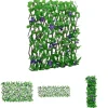The Living Store espalier med kunstig vedbend 180x70 cm udvidelig grøn - Havehegn
