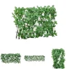The Living Store espalier med kunstig vedbend 180x30 cm udvidelig grøn - Havehegn