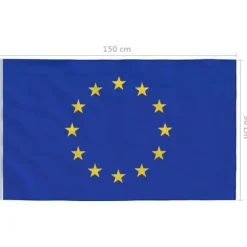 The Living Store Europaflag 90x150 cm - Flag & vimpler