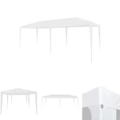 The Living Store festtelt 3x6 m PE hvid - Festtelte & havepavilloner