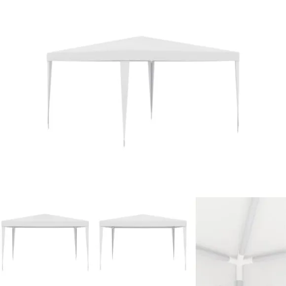 The Living Store festtelt 4x4 m hvid - Festtelte & havepavilloner