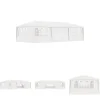 The Living Store festtelt med sidevægge 4x9 m 90 g/m² hvid - Festtelte & havepavilloner