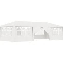 The Living Store festtelt med sidevægge 4x9 m 90 g/m² hvid - Festtelte & havepavilloner
