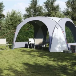 The Living Store festtelt vandtæt hvid og grå - Telte