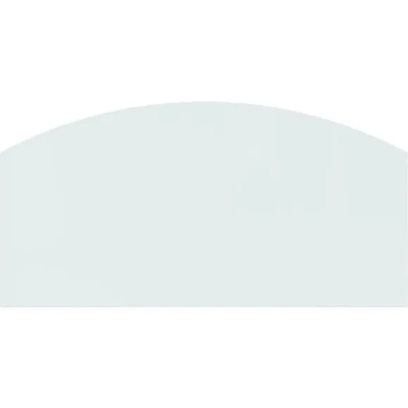 The Living Store glasplade til pejs 120x60 cm - Glas