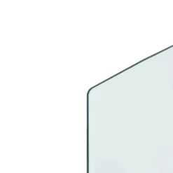 The Living Store glasplade til pejs 120x60 cm - Glas