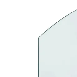 The Living Store glasplade til pejs 80x50 cm - Glas