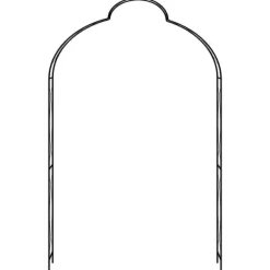 The Living Store havebue 150x34x240 cm jern sort - Havebuer, espalierer & pergolaer