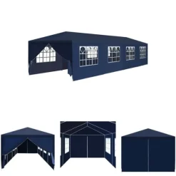 The Living Store havefesttelt 3 x 12 m blå - Festtelte & havepavilloner