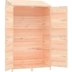 The Living Store haveskur 102x52x174,5 cm massivt grantræ - Skure & Redskabsskure