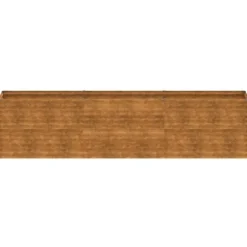 The Living Store højbed 291x50x69 cm cortenstål - Plantekrukker