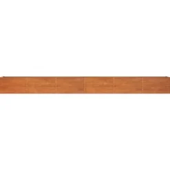 The Living Store højbed 480x80x45 cm cortenstål rustfarvet - Plantekrukker