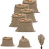 The Living Store jutesække 5 stk. 100x110 cm 100 % jute 220 g/m2 - Kufferter & tasker