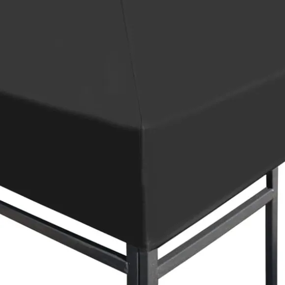 The Living Store pavillontopdække 310 g/m² 4 x 3 m grå - Festtelte & havepavilloner – tage