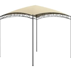 The Living Store pavillon 3x3x2,65 m 180 g/m² cremefarvet - Festtelte & havepavilloner