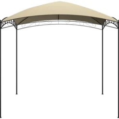 The Living Store pavillon 3x3x2,65 m 180 g/m² cremefarvet - Festtelte & havepavilloner