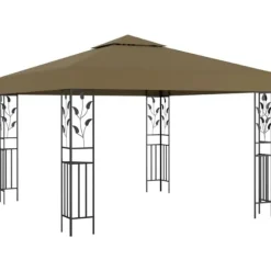 The Living Store pavillon 3x3 m 180 g/m² gråbrun - Festtelte & havepavilloner