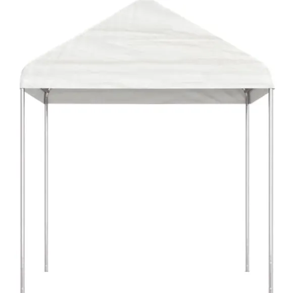 The Living Store pavillon med tag 4,46x2,28x2,69 m polyethylen hvid - Festtelte & havepavilloner