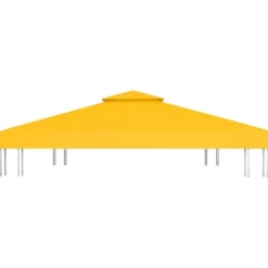 The Living Store pavillontopdække i 2 lag 4x3 m 310 g/m² gul - Festtelte & havepavilloner – tage