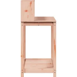 The Living Store plantebord med hylder 108x50x109,5 cm massivt douglasgran - Planteborde