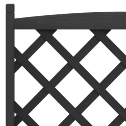 The Living Store plantekasse med espalier massivt grantræ sort - Plantekrukker