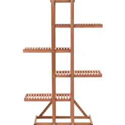 The Living Store plantestativ 86x36x139 cm cedertræ - Planteborde