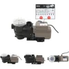 The Living Store poolpumpe med timer 0,25 HK 8000 l/t. sort - Pool & spa – filtre