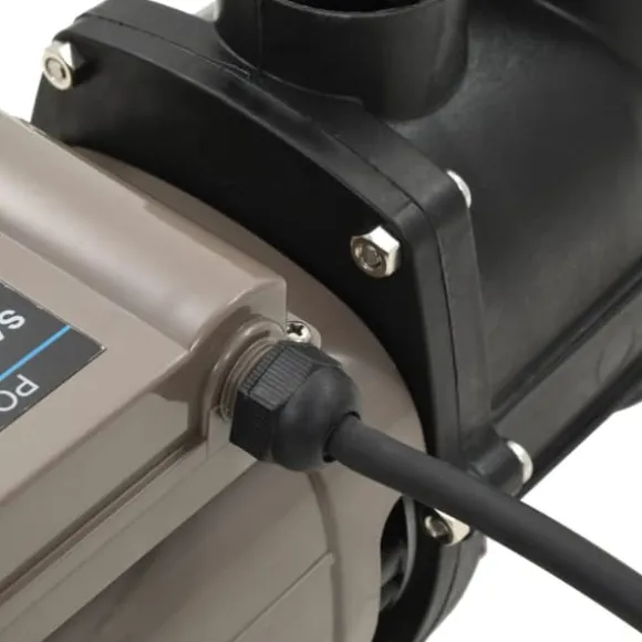The Living Store poolpumpe med timer 0,25 HK 8000 l/t. sort - Pool & spa – filtre