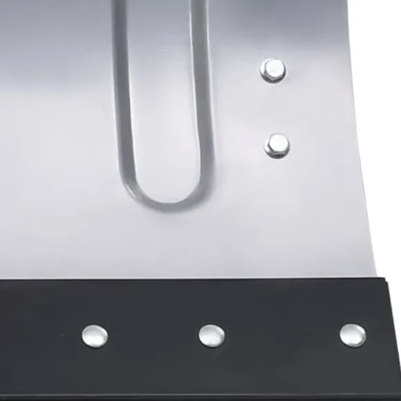 The Living Store sneskovl til græsslåmaskine med adapter 100 cm - Sneskovle