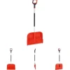The Living Store sneskovl 136 cm aluminium rød - Sneskovle