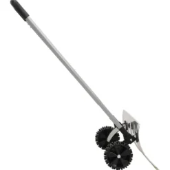 The Living Store sneskovl med udvideligt håndtag 61 cm stålblad sølvfarvet - Sneskovle
