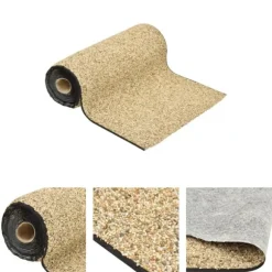The Living Store stenfolie 150x40 cm naturligt sand - Fontæner & havedamme – tilbehør