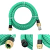 The Living Store sugeslange med messingkoblinger 1,1" 20 m PVC grøn - Haveslanger