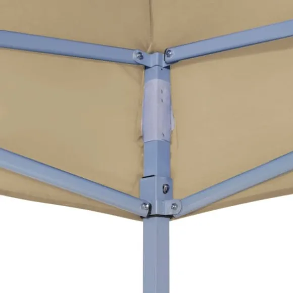 The Living Store tag til festtelt 4x3 m 270 g/m² beige - Festtelte & havepavilloner – tage