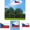 The Living Store tjekkisk flag 90x150 cm - Flag & vimpler