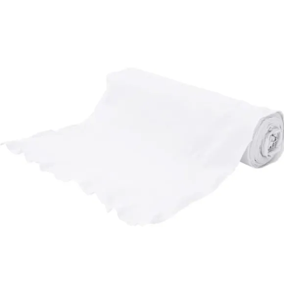 The Living Store ukrudtsdug 1x50 m polyesterfibre hvid - Ukrudtsduge