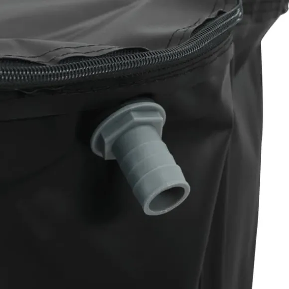 The Living Store vandtank med hane sammenfoldelig 250 l PVC - Vandingsartikler