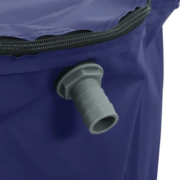 The Living Store vandtank med hane sammenfoldelig 1350 l PVC - Vandingsartikler