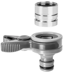 Tilslutning med adapter til tappeventil, universal M22/24