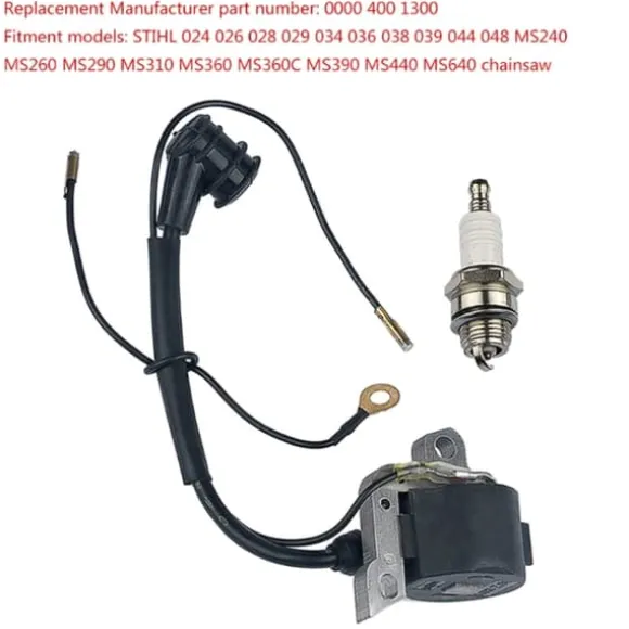 Tændspole til Stihl MS AV028 024 026 240 260 029 034 038 039 044