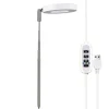 3,5-tommers hvidt varmt lys 5W justerbar plantelys med USB og timer
