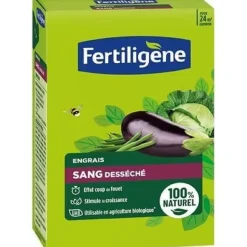 Torkat blod UAB FERTILIGENE - FSAN12 - 1,2 kg - Boost effekt - Idealisk för blommor och grönsaksträdgårdar