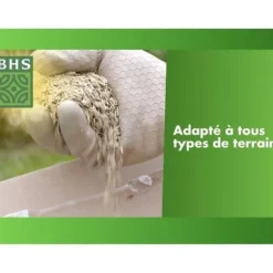 Tør genvækstgræs - BHS - 3 kg | 150 m² | Stærk og holdbar, med fremragende holdbarhed og tolerance over for nedtrampning.