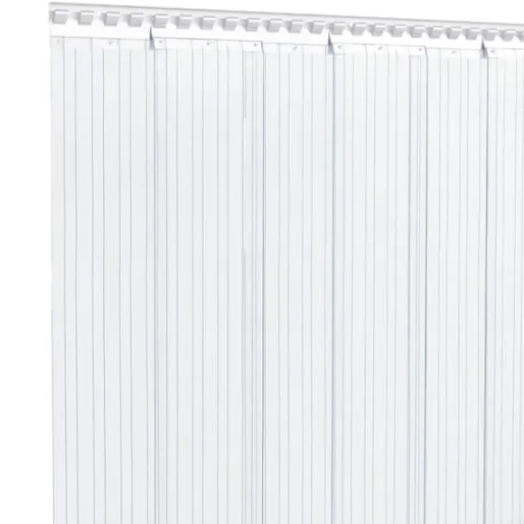 Transparent köldridå i PVC – Isolerande och ljuddämpande | Storlek: 200x1,6 mm | Längd: 25 m
