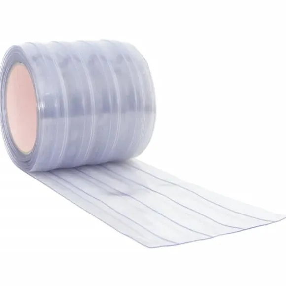 Transparent köldridå i PVC – Isolerande och ljuddämpande | Storlek: 200x1,6 mm | Längd: 25 m